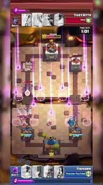 ⚡ Last Second WIN! Unbelievable Finish #ClashRoyale #ClashRoyaleShorts #Gaming #ProGameplay #Shorts