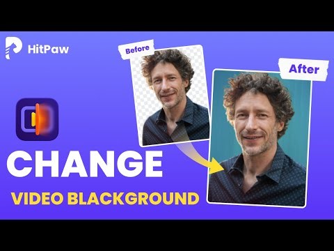 How to Remove Video Background with HitPaw VikPea | HitPaw VikPea Tutorial