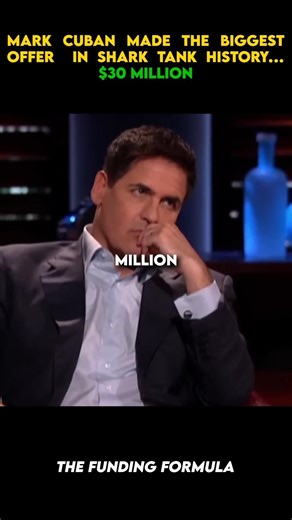 Mark Cuban Made The Biggest Offer In Shark Tank History... $30 Million #sharktank