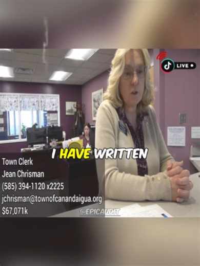 Auditor Exposes Town Hall Clerk Demanding Fees for Public Records Receipts #audit #1stamendment #1stamendmentaudit #firstamendment #firstamendmentaudit #copwatch #knowyourrights #freedomofspeech #civilrights #viral #fyp #foryoupage #trending