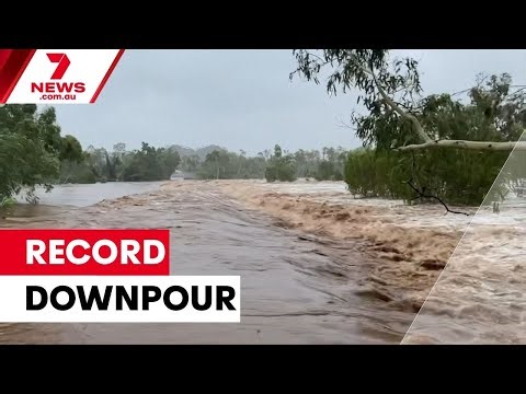 Parts of Queensland under water as rainfall records are broken | 7NEWS