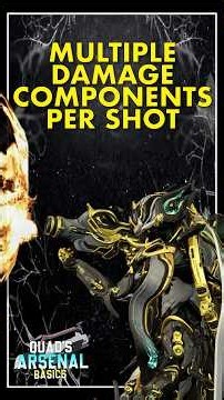 One Shot Can Be Multiple Attacks - Warframe Gun Basics # warframe #warframeguide #warframeshorts