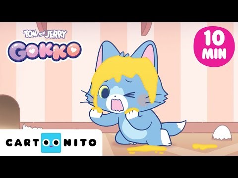 Snack and Food Mess | Tom & Jerry GOKKO | Cute Episodes for Little Kids | Cartoonito