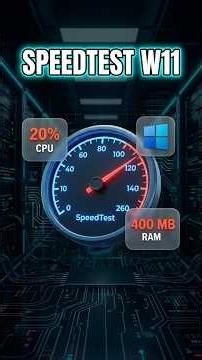 The Windows 11 built-in SpeedTest is OBVIOUSLY WebView2