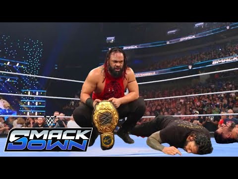 WWE SmackDown 1 May 2026 Jacob Fatu Attacks Roman Reigns And The Usos | SmackDown Highlights