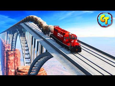 The MOST Insane Railroad Accidents DISASTERS ✅ BEAMNG.Drive LIVE STREAM