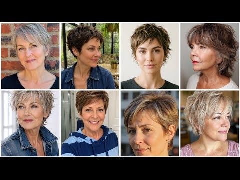 50+ Gorgeous Pixie Haircuts for Women Over 50 | Short Hairstyles
