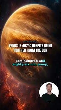Venus is 467°C despite being further from the sun