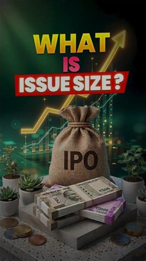 IPO Issue Size Explained in 30 Seconds #IPO #stockmarketindia