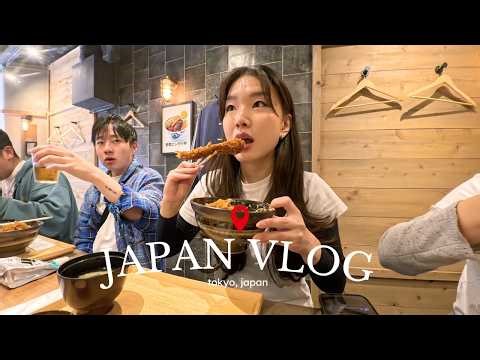 LA to Japan │ first time in tokyo, exploring the city with my friends, eating good food, disney sea!