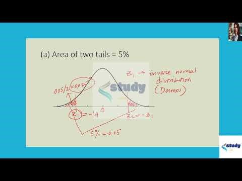 Find two z values, one positive and one negative, that are equidistant from the mean so that the ar