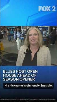 St. Louis Blues host open house ahead of season opener