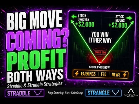 Straddle vs Strangle: How to Profit From Big Moves in ANY Direction