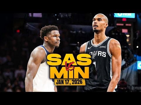 San Antonio Spurs vs Minnesota Timberwolves Full Game Highlights | Jan 17, 2026 | FreeDawkins