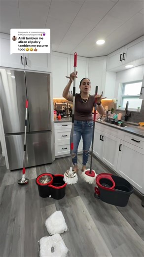 360° Rotatable Mop and Bucket Set for Efficient Cleaning