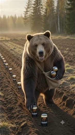 Tölkki kylvöt käynnissä...Beer farming in spring time