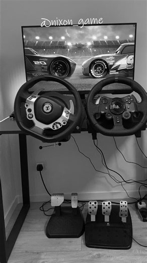 t1000 vs g993 #logitech #thrustmaster #simracing