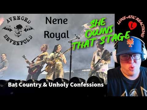 Nene Royal x Avenged Sevenfold - Bat Country & Unholy Confessions reaction | She's Living The Dream
