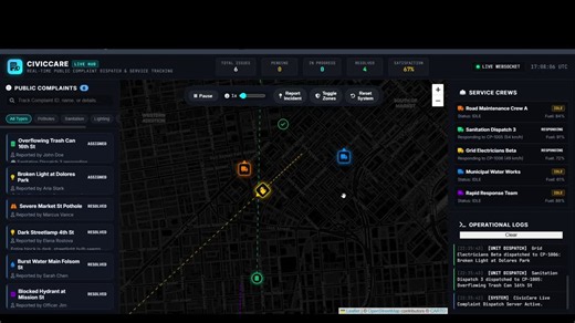 #civictech #realtimeweb #websockets #javascript #react #gis #uxdesign #fullstackdev #buildinpublic | Suhail C S