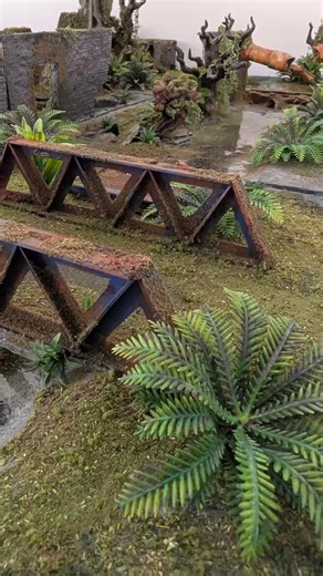 Underwhelming to Overgrown #wargaming #diorama #terrain #warhammer #40k #warhammerterrain