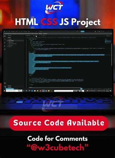 Animated Share Button using HTML CSS JavaScript