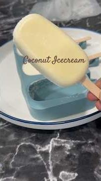 Coconut Icecream in simple way