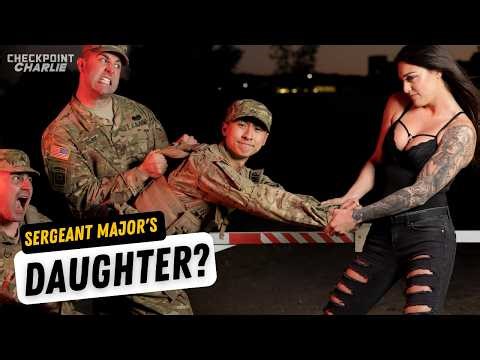Sergeant Major's Daughter vs Young Military Policemen | Checkpoint Charlie