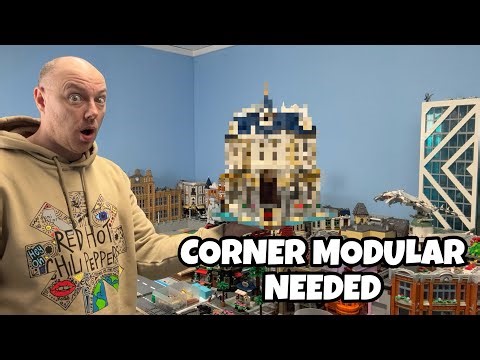 I Had to Build a New Corner Modular for This LEGO City Idea! 