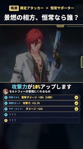 最適が組めない!?恒常キャラ編成の時に考えるべきこと解説!!【#鳴潮 #鳴潮RALLY 】