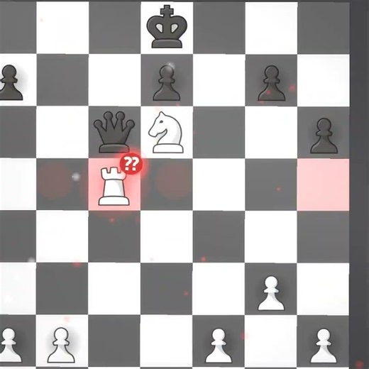 How to Win the Queen with One Jump ♞ #shorts