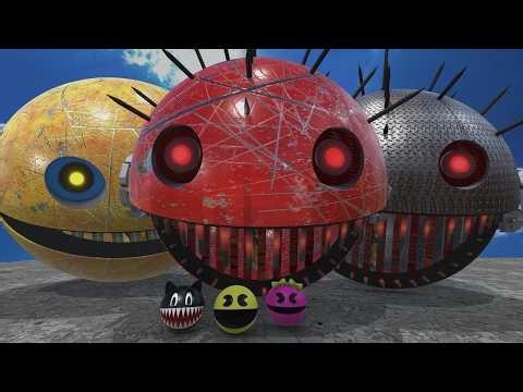 Pac-Man Squad: SURVIVE The Lava Parkour Rush or Lose Everything !