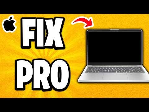 How To Fix Macbook Pro Black Screen