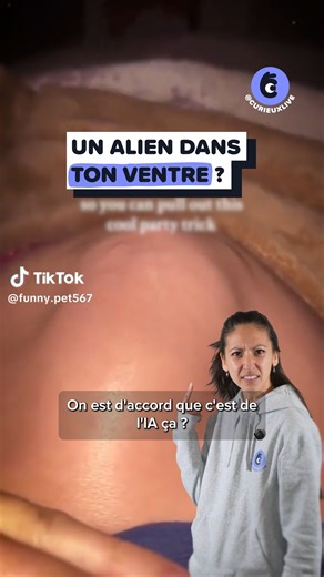 Un alien dans ton ventre ?? Les vidéos virales te font croire qu’on voit un pied ou une main à travers le ventre, comme ça… Mais dans la vaste majorité des cas, on voit juste des bosses qui bougent sur la surface du ventre. Les scientifiques ont étudié ces mouvements : ils dépendent de la taille du bébé, de la position du placenta et même du moment de la journée. Kâlliane t'explique ! Tu as / as eu des “kicks” très forts pendant ta grossesse ? Si tu nous lis, c'est que ta curiosité t'a guidée ju