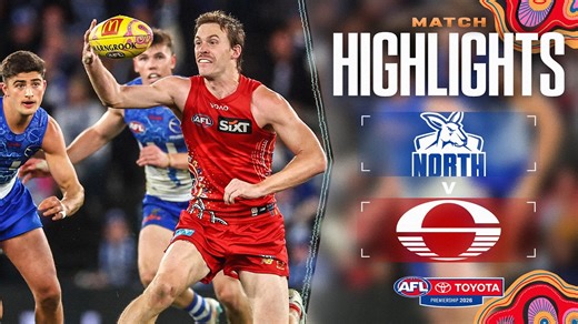 North Melbourne v Gold Coast Highlights | Round 11, 2026 | AFL