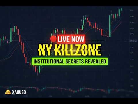 XAUUSD LIVE: New York Market Open - Scalping Gold & Institutional Flow #gold #xauusd #btc #trading