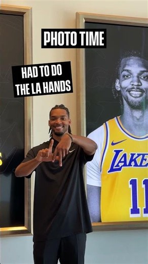 Day 1 as a Laker with Ziaire Williams #NBA