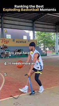 Ranking the Best Exploding Basketball Moments 🏀 #shorts