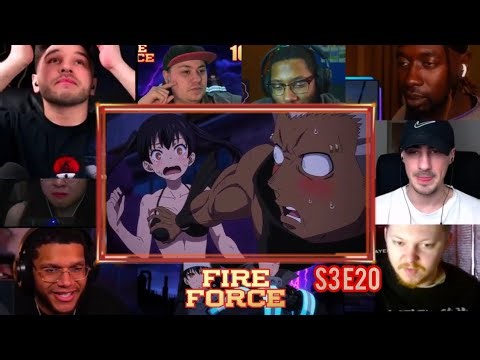 Fan Service Overload 😂 Fire Force Season 3 Episode 20 🔥 Reaction Mashup | FIRE FORCE 