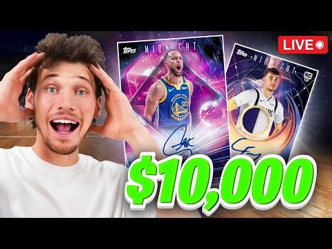 Crazy $10,000 NBA Pack Opening! W/ Fanatics Live