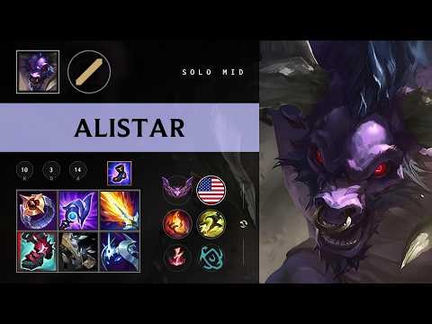 Alistar Mid vs Vladimir - NA Master Patch 26.09