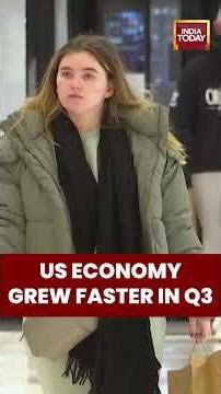 #USEconomy #GDP US Economy Shows Stronger Growth in Q3 | World News