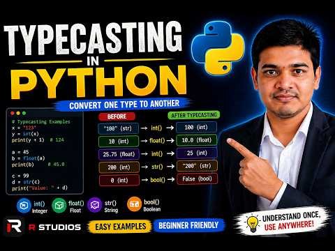 “Typecasting in Python (Beginner Friendly)”