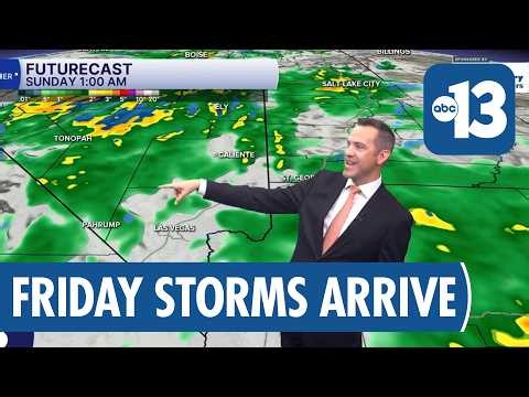 Friday Pop-up Storms Hit Southern Nevada with Halloween Night Showers