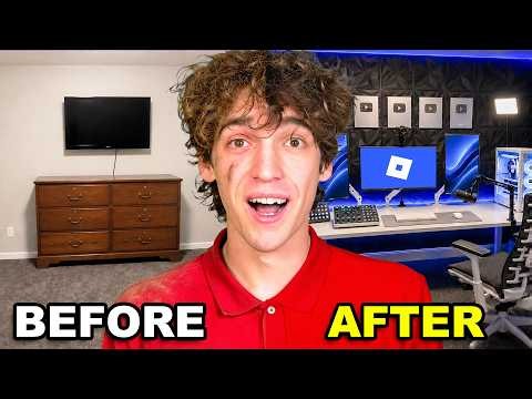 I Built My Ultimate DREAM Gaming Room!!