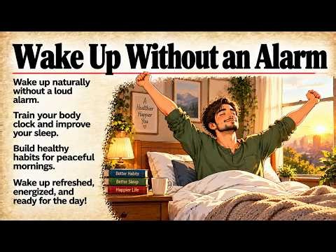 How to Wake Up Without an Alarm | Improve Your English Fluency ✅️ | Graded Reader 🔥| English Podcast