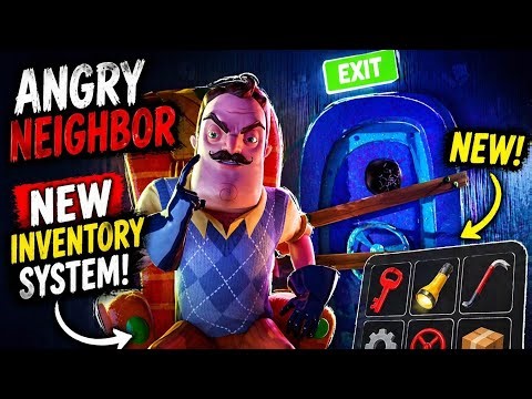 This Inventory System Broke the Game… Angry Neighbor Update #horrorgame #robloxgameplay #roblox