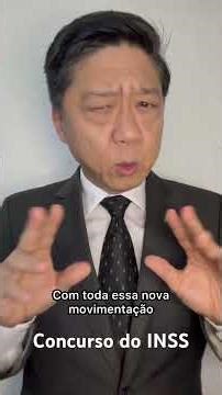 Concurso do INSS está muito próximo! Assista à live: Como Estudar para o Concurso do INSS!