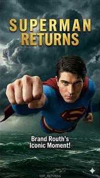 This SUPERMAN Scene was Pure Magic ✨ | SUPERMAN RETURNS