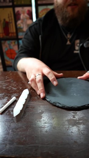 How to Use Slate for Sigils, Oils, and Candle Spellwork
