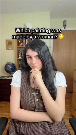 Which painting was made by a woman: Judith slaying Holofernes #history #art